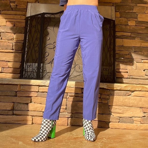 COMFORT YO MOMMA HIGH WAISTED CIGARETTE PANTS - Picture 1 of 4